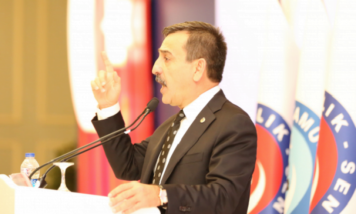 Türk Sağlık-Sen Genel Başkanı Önder Kahveci Erzincan’da Sağlık camiasında yaşanan