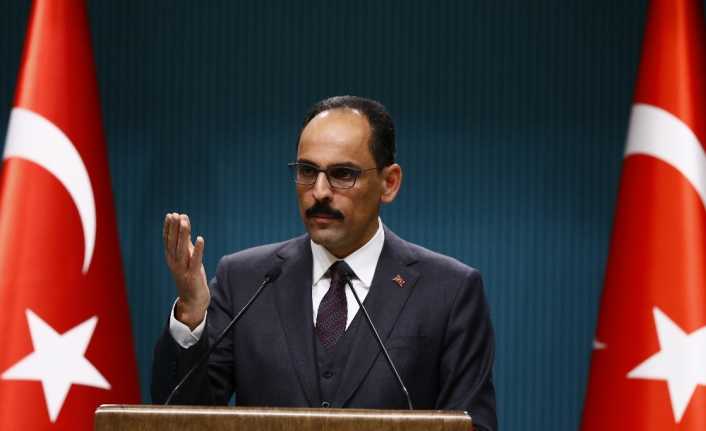 Cumhurbaşkanlığı Sözcüsü İbrahim Kalın, ABD’nin 3 üst düzey PKK’lı teröristin