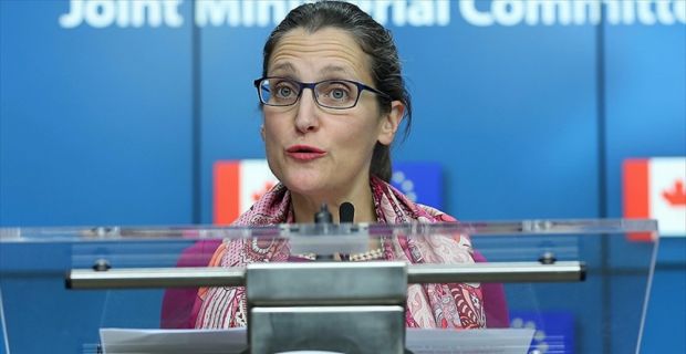 Kanada Dışişleri Bakanı Freeland, BMGK'nin Suriye'de ilan ettiği ateşkese derhal