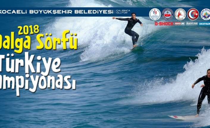 Kocaeli Kandıra Babalı Sörf Köyü’nde düzenlenecek olan 2018 Dalga Sörfü