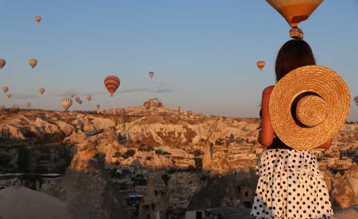 Türkiye’nin önemli turizm bölgelerinden olan Kapadokya, Kurban Bayramını yüzde 90
