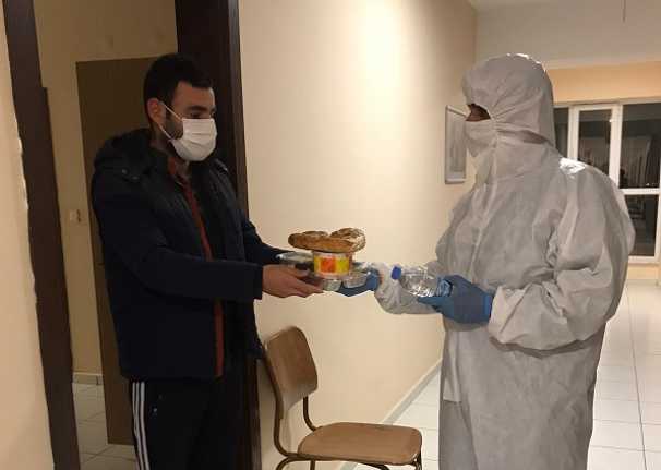 Erzincan’da Kovid-19 tedbirleri kapsamında Gençlik ve Spor Bakanlığına bağlı 4