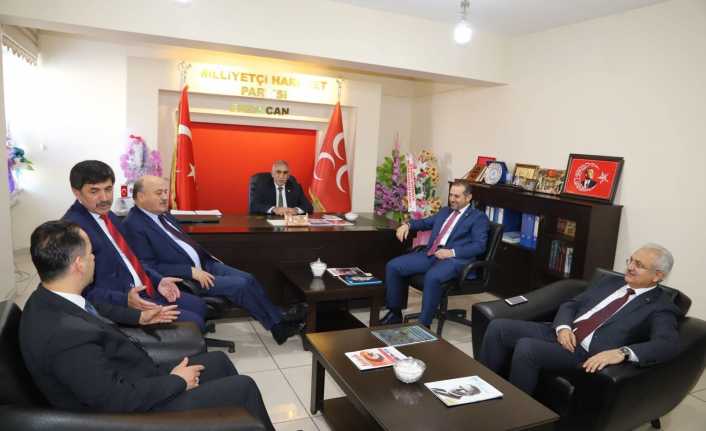 AK Parti Erzincan Heyeti, Milliyetçi Hareket Partisi (MHP) Erzincan İl
