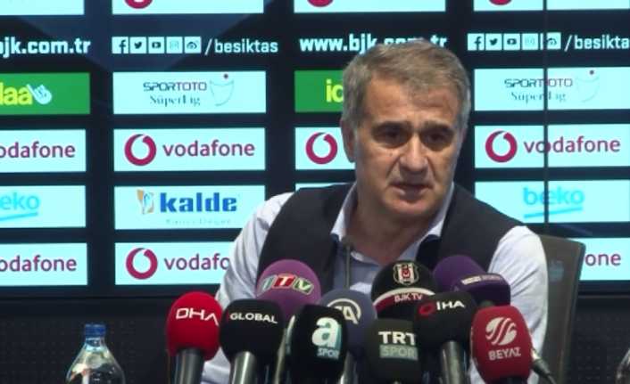 Beşiktaş Teknik Direktörü Şenol Güneş, “Büyük takımlar büyük oyuncularla oynar.