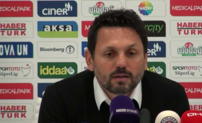 Evkur Yeni Malatyaspor Teknik Direktörü Erol Bulut, Kasımpaşa karşısında bireysel