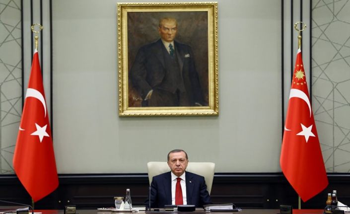Cumhurbaşkanı Erdoğan, Katar Dışişleri Bakanı ile görüştü.