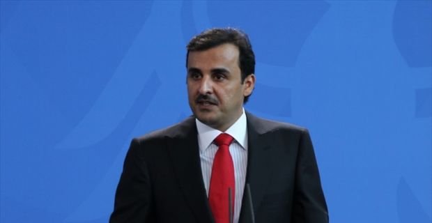 Katar Emiri Şeyh Temim bin Hamed Al Sani'nin, Suriye'de Esed