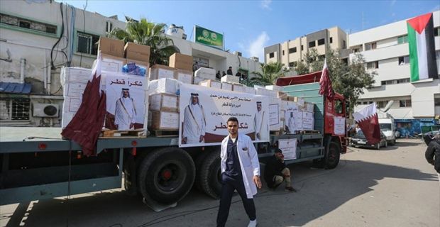 Katar Emiri Al Sani'nin Gazze'ye gönderilmesi için talimat verdiği 9