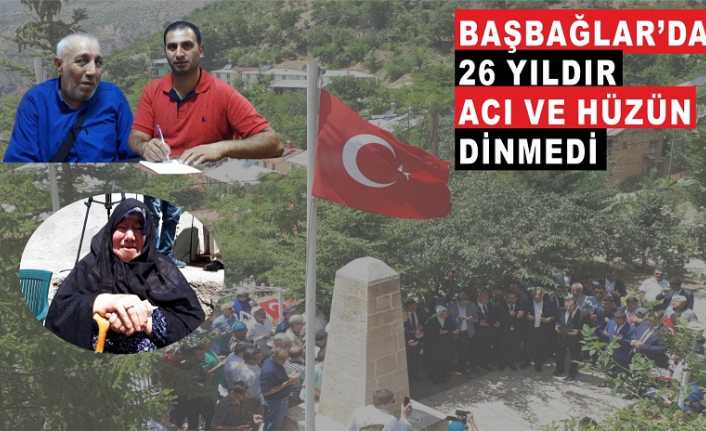 Erzincan'ın Kemaliye ilçesine bağlı Başbağlar köyünde yaklaşık çeyrek asır önce
