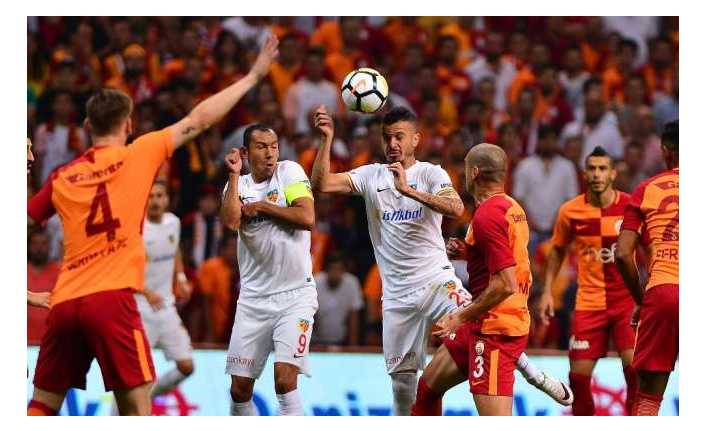 Kayserispor ile Galatasaray, 10 Kasım Cumartesi 53. kez birbirine üstünlük