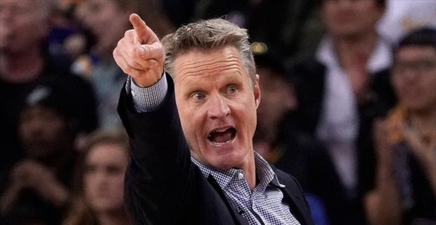 Golden State Warriors Başantrenörü Steve Kerr, 302 maçta 250 galibiyet