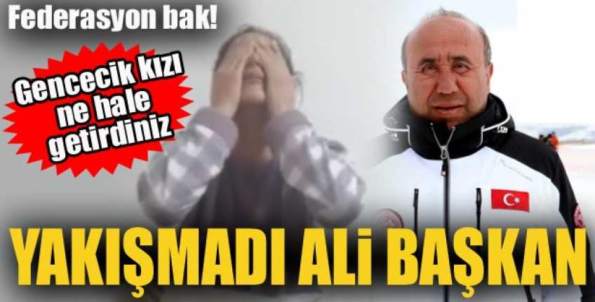 Mazeret bildirerek Milli Takım çalışma kampına katılamayan genç sporcuyu yarış