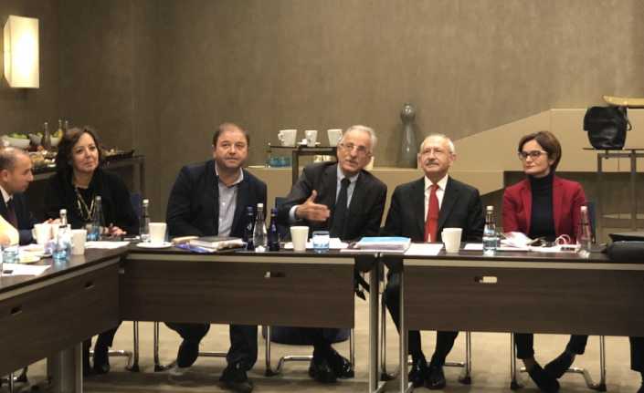 CHP Genel Başkanı Kemal Kılıçdaroğlu’nun İstanbul’da katıldığı kentsel dönüşüm çalıştayında,