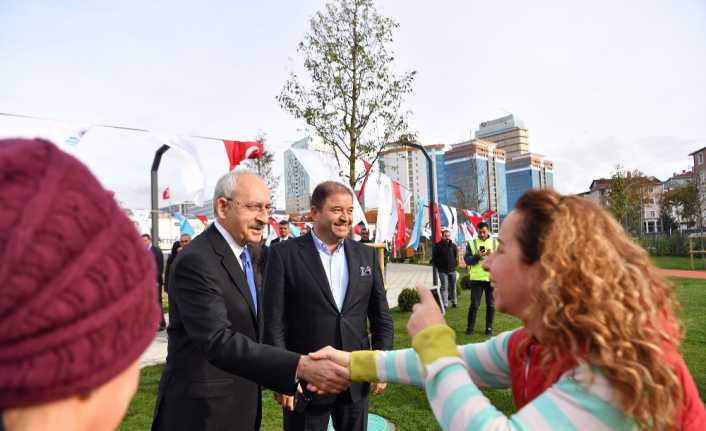 Cumhuriyet Halk Partisi Genel Başkanı Kemal Kılıçdaroğlu, Maltepe Belediyesi tarafından