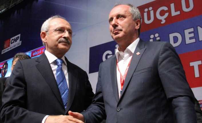 CHP Genel Başkanı Kılıçdaroğlu ile Muharrem İnce bugün bir araya