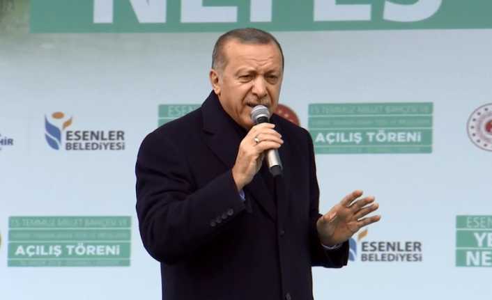 Cumhurbaşkanı Erdoğan, “Bu teröristlerle el ele dolaşma, bunlardan sana fayda