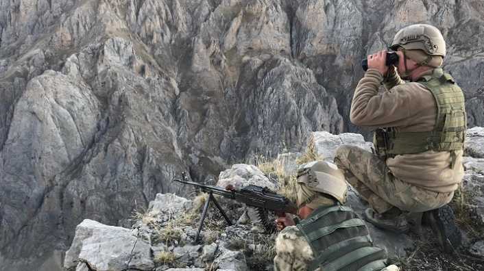 Erzincan'da, terör örgütü PKK/KCK silahlı terör örgütüne yönelik "Kıran-4" operasyonu