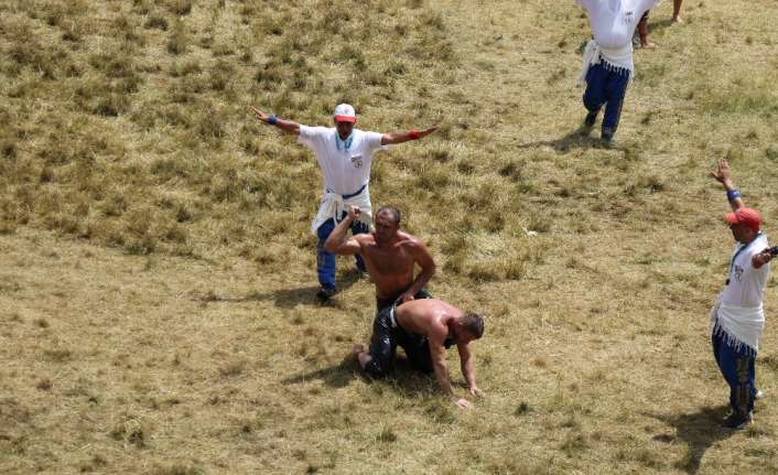 657. Tarihi Kırkpınar Yağlı Güreşleri’nde son şampiyon İsmail Balaban, çeyrek