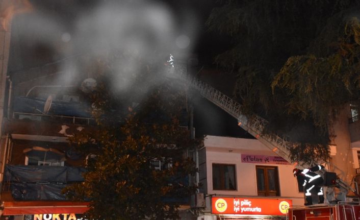 Sakarya’nın Hendek ilçesinde bulunan özel bir yurdun çatı katında çıkan