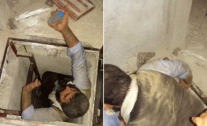 Adana’da kızı tarafından şikayet edilen şahıs, evinde saklandığı gizli bölmede