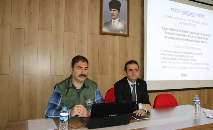 Erzincan Tarım ve Orman İl Müdürlüğü tarafından tanıtım toplantısı düzenlendi.