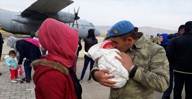 Siirt 3. Komando Tugay Komutanlığı'ndan bir tabur asker, Afrin'deki harekata