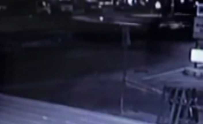 Muğla’nın Bodrum ilçesinde 2 kişinin yaralandığı trafik kazasının görüntüleri ortaya