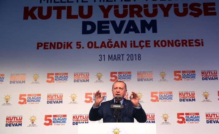 Cumhurbaşkanı Recep Tayyip Erdoğan, FETÖ ile mücadeleye değinerek, "Şimdi Pensilvanya’ya