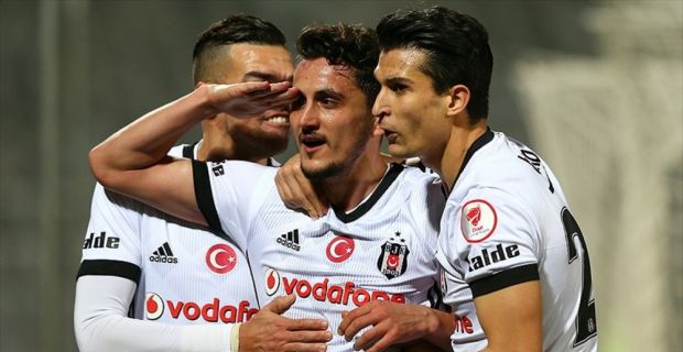 Beşiktaş, Ziraat Türkiye Kupası çeyrek finalinde, 3-1 kazandığı ilk maçın