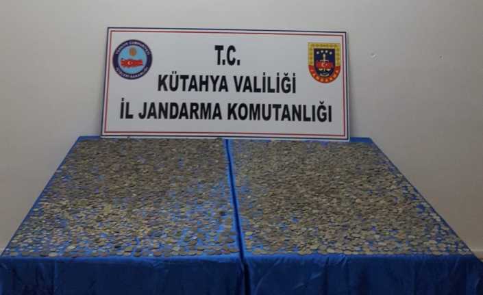 Kütahya’da, Roma ve Bizans dönemine ait 10 bin adet sikke