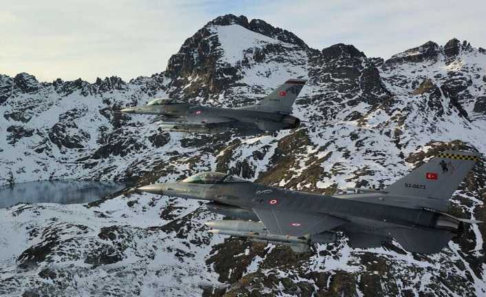 Kuzey Irak’a düzenlenen hava harekatları sonucu 10 terörist daha etkisiz