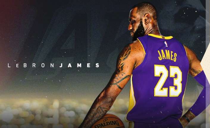 NBA Batı Konferansı takımlarından Los Angeles Lakers, yıldız basketbolcu LeBron