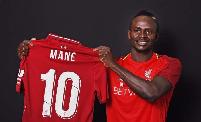 Premier Lig ekiplerinden Liverpool, Senegalli futbolcu Sadio Mane, bu sezon