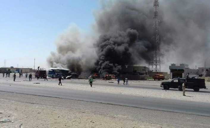 Irak’ın Selahattin iline bağlı Beyci ilçesinde bir lokantanın hedef alındığı