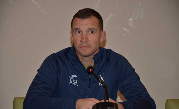 Ukrayna Teknik Direktörü Andriy Shevchenko, Türkiye ile yarın yapacakları maçın