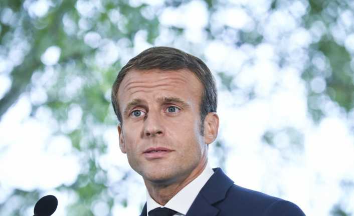 Fransa Devlet Başkanı Emmanuel Macron hükümet partisinin başkanı Christophe Castaner’ı