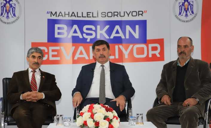 Başkan Aksun Mahalle toplantılarına İzzetpaşa ve Ersevenler Mahalleleri ile devam