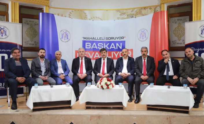 Belediye Başkanı Bekir Aksun  Çukurkuyu Yerleşkesinde bulunan 8 Mahallenin
