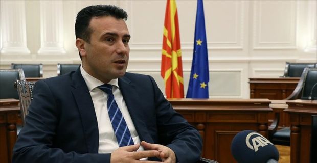 Makedonya Başbakanı Zaev, Türkiye ile ilişkiler hakkında değerlendirmelerde bulunurken, "Türkiye,