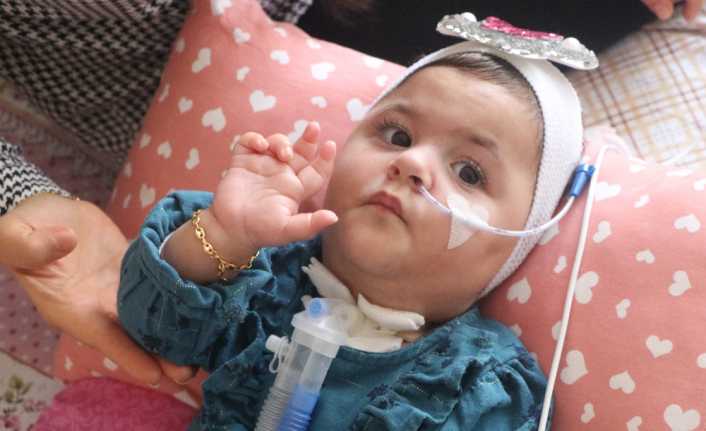 Mersin’de yaşayan Ayşe ve İdris Ayaz çiftinin 14 aylık bebeği