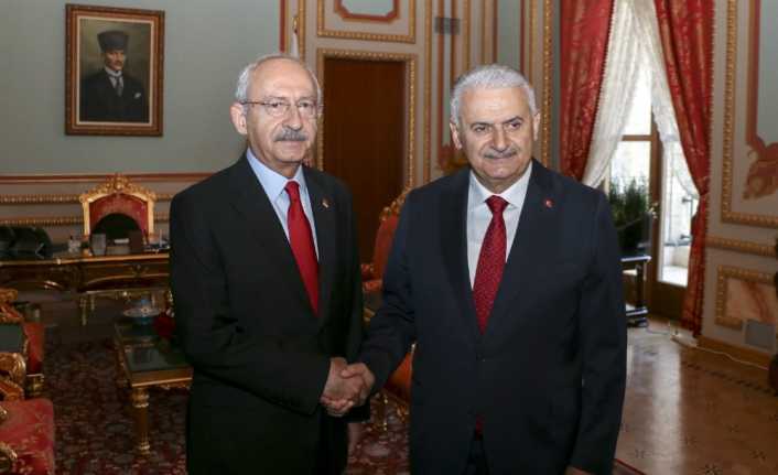 TBMM Başkanı Binali Yıldırım, bugün CHP Genel Başkanı Kemal Kılıçdaroğlu
