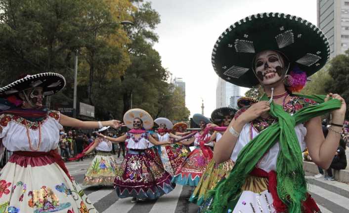 Latin Amerika ülkesi Meksika’da düzenlenen "Ölüler Günü Festivali" bu yılda
