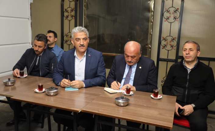 Erzincan Valisi Mehmet Makas, Bahçelievler Mahallesinde Vatandaşlar İle Bir Araya
