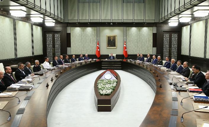 Milli Güvenlik Kurulunda 24 Haziran seçimlerinin huzur ve güven ortamı