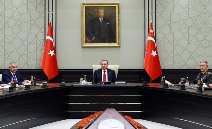 Milli Güvenlik Kurulu, Cumhurbaşkanı Erdoğan başkanlığında toplandı.
