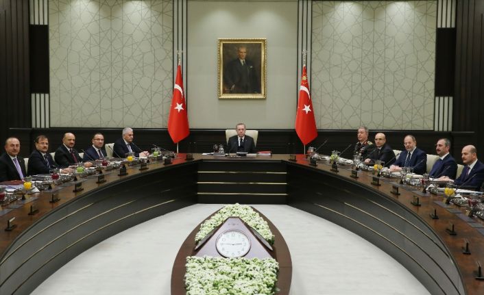 Cumhurbaşkanı Erdoğan başkanılığında toplanan ve 4 saat 20 dakika süren