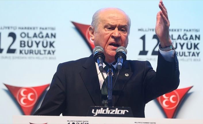 MHP Genel Başkanı Bahçeli, "12. Olağan Büyük Kurultay'ımız, milli beka