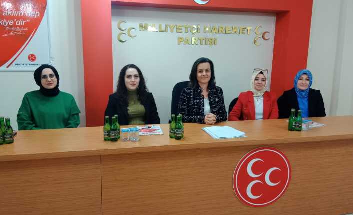 MHP KAÇEP Başkanı Av. Şeyda Nur Adıgüzel Sarıgül; “Kadın elinin