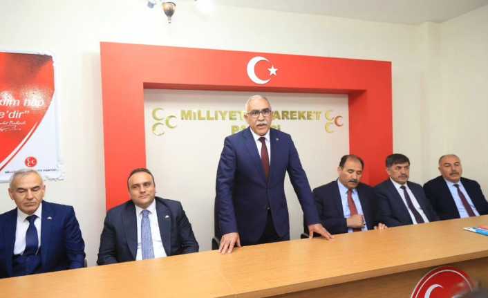 Milliyetçi Hareket Partisi (MHP) Erzincan İl Teşkilatı bayramlaştı.