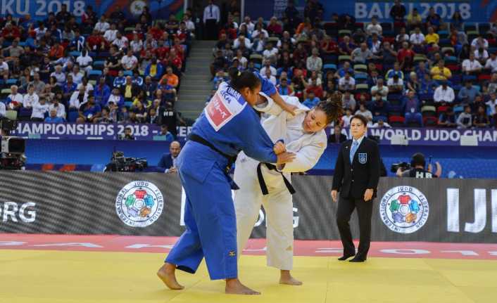 Azerbaycan’ın başkenti Bakü’de gerçekleşen 2018 Dünya Judo Şampiyonası’nın 6. gününde